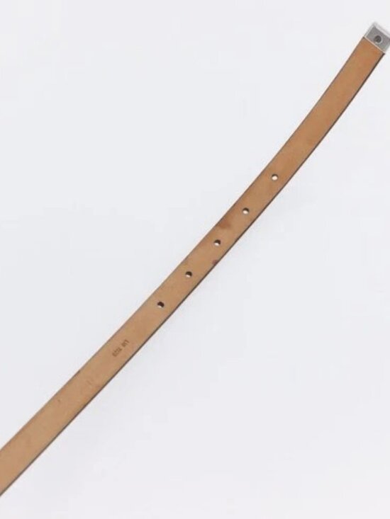 LOUIS VUITTON Ceinture Carre Belt Leather 37\